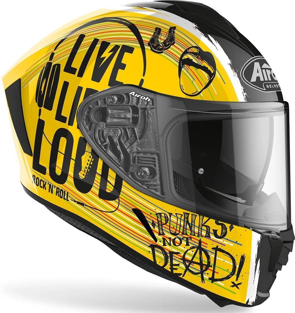 Airoh Spark Rock N Roll Motorhelm