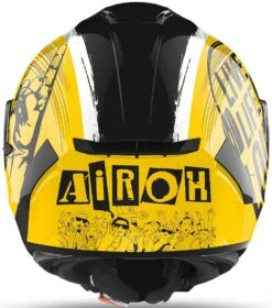 Motorfiets Winkel -Motorfiets Winkel airoh spark rock n roll geel 2 0cb2