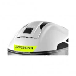 Schuberth C5 Eclipse Motorhelm -Motorfiets Winkel c5 eclipse wit geel detail 1 15e3