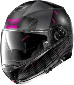 Nolan N100-5 Lightspeed Motorhelm -Motorfiets Winkel nolan n100 5 lightspeed roze d208