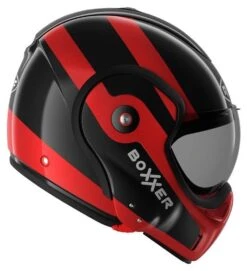 Roof BoXXer Fuzo Motorhelm -Motorfiets Winkel roof boxxer fuzo rood zwart 3 06bd