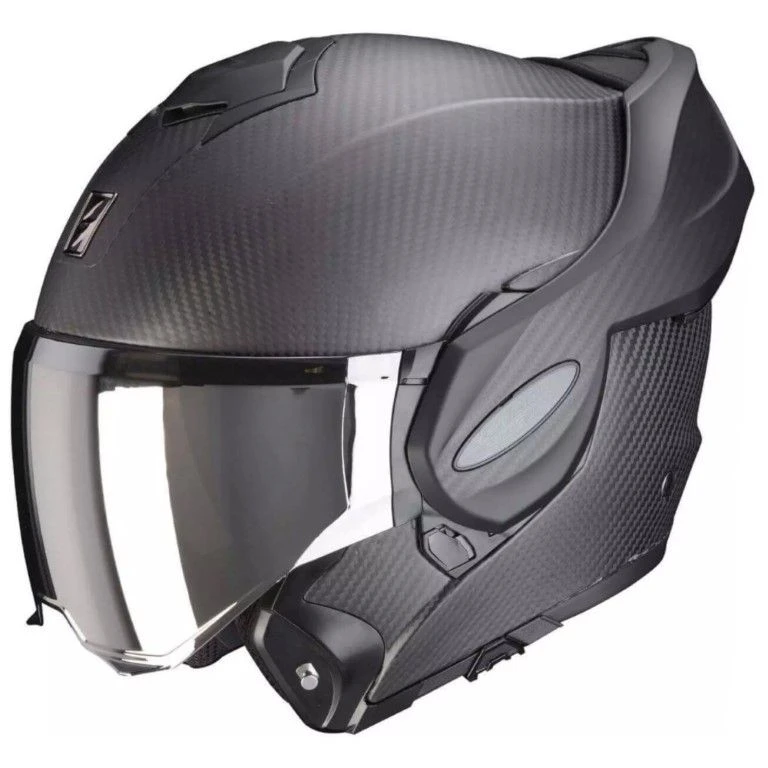 Scorpion Exo-Tech Evo Carbon Solid Motorhelm