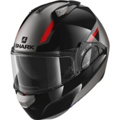 Shark Evo GT Sean Motorhelm -Motorfiets Winkel shark evo gt sean zwart rood 299e